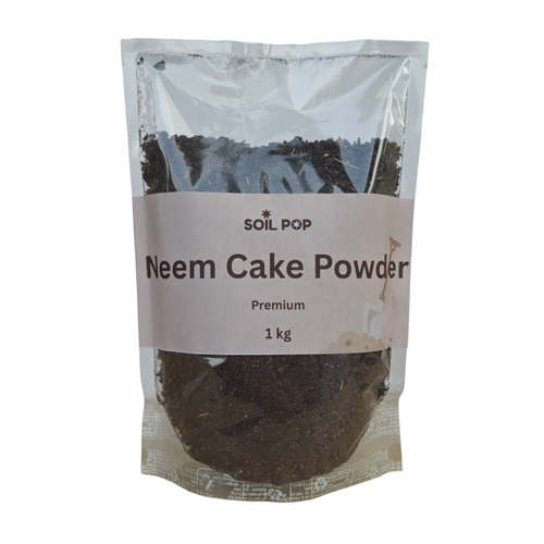Soil Pop Neem Cake Powder 1kg organic fertilizer for plants
