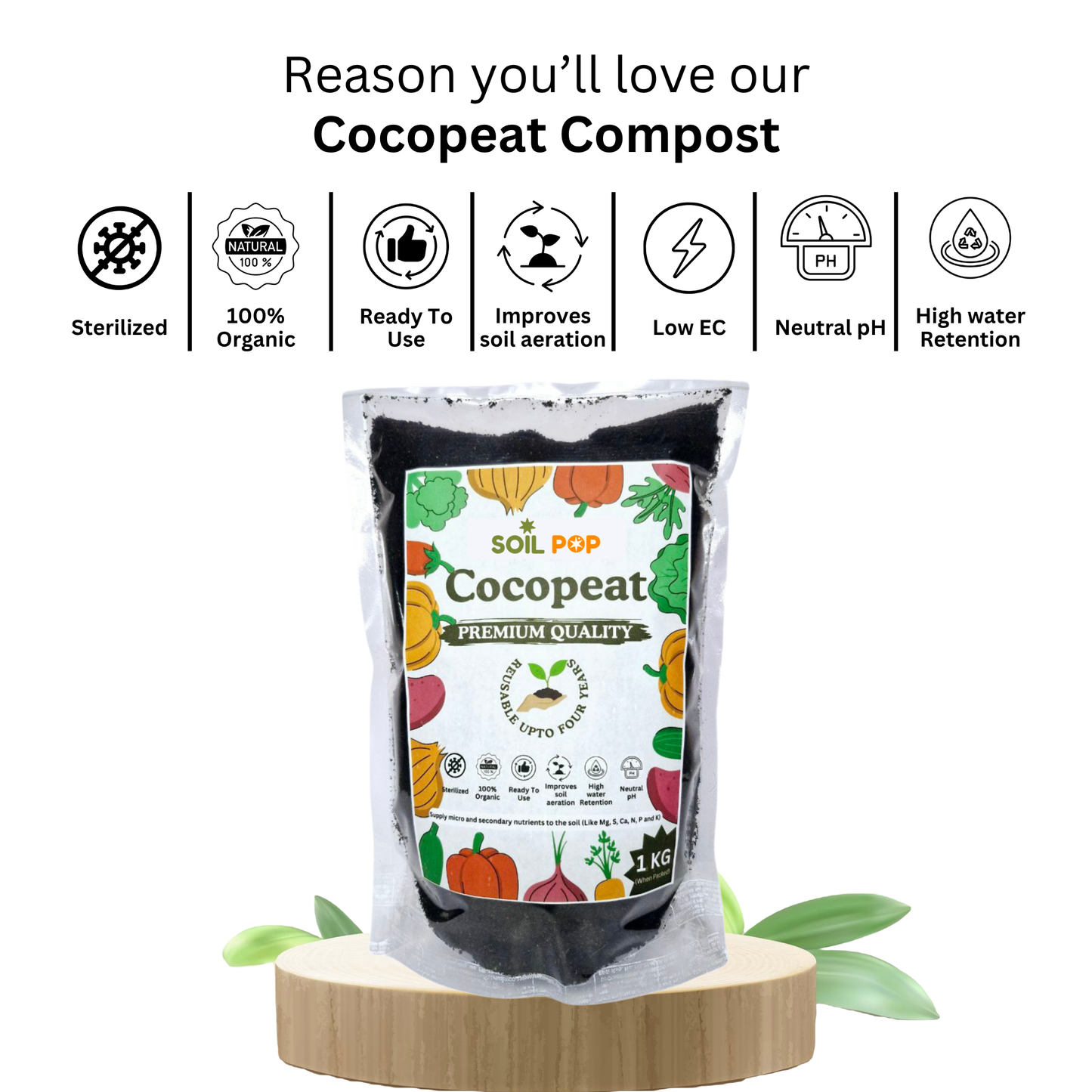cocopeat for plants
